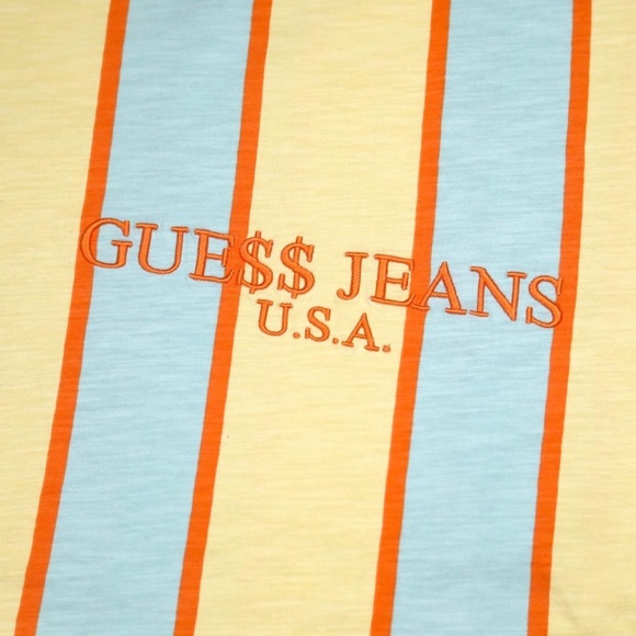 Guess ASAP Rocky Striped Short-Sleeve T-Shirt - Picture 2 of 3